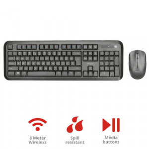 TRUST Nova Wireless Keyboard and mouse