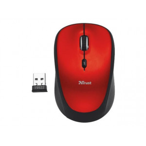 TRUST YVI WIRELESS MOUSE -RED