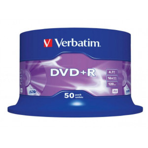 Verbatim DVD+R 16X SPINDLE 50