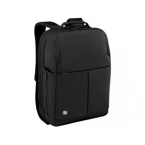 Wenger Reload 16 inch Laptop Backpack with Tablet Pocket, Black