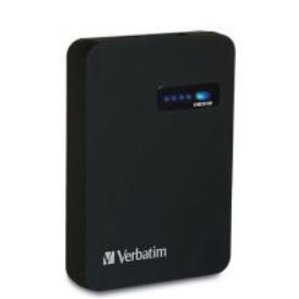 Acumulator extern Verbatim Ultra Slim Power Pack, 1200 mAh, Li-Po, NM/ 97930, Negru