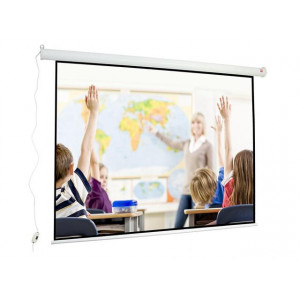 Avtek Wall Electric 200 (projection area 200x150cm; 4:3; Matt-White; black borders)