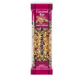 Baton cu susan, merisoare si caramel Korona 15 x 60g, NM25849