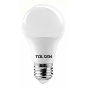 Bec LED Tolsen , E27, 7 W, 6500K, NM/ TL-60202, Alb