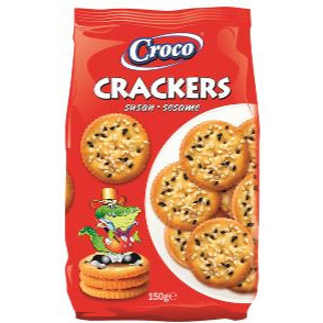 Crackers cu susan Croco 12 x 150g, NM23394