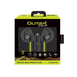 CREATIVE OUTLIER SPORTS - BLUETOOTH Headset,Green