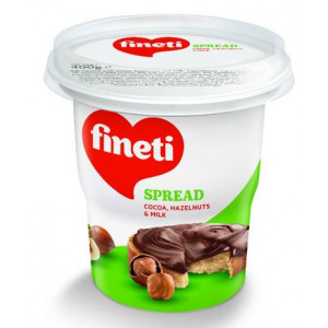 Crema de cacao cu alune de padure tartinabila Fineti 400g, NM23090