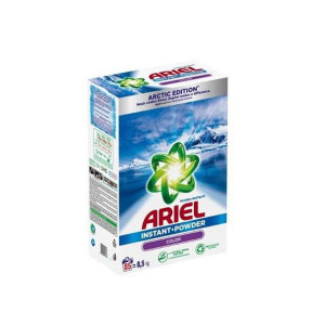Detergent automat pudra Ariel Arctic Edition Color, 85 spalari, 8.5 Kg, Albastru