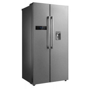 Frigider side-by-side Tesla, 513L, Inox,178.8 cm inaltime, Total No Frost, display, NM/ RB5200FMX1, Inox