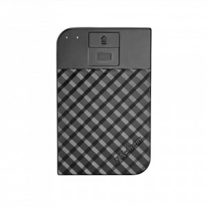 HDD extern Verbatim 2 TB, senzor amprenta, encriptare AES 256 bit, USB 3.1, NM/ 53651, Gri