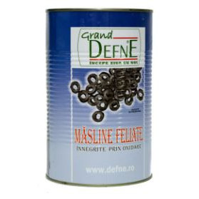 Masline negre taiate rondele Defne 2Kg, NM23257