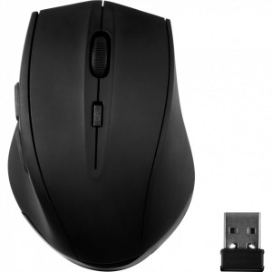 Mouse optic wireless Speedlink Calado, DPI ajustabil, 5 butoane, forma ergonomica, Negru