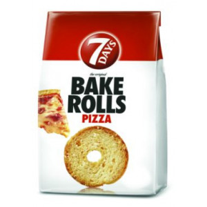 Rondele de paine cu aroma de pizza 7 Days Bakerolls 90g, NM23328