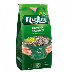 Seminte de floarea soarelui cu sare NutLine 200g, NM26029