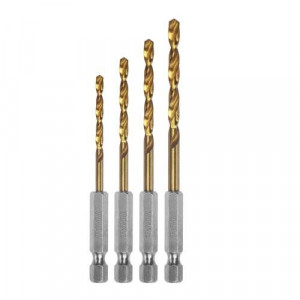 Set 4 burghie Total, HSS, prindere Hex 1/4", NM/ TACSD4041