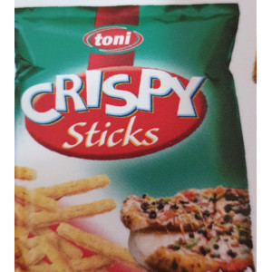 Snack Toni crispy sticks cu aroma de pizza, NM23911