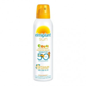 Spray cu protectie solara pentru copii Elmiplant Sun Kids Sensitive SPF 50, 150 ml