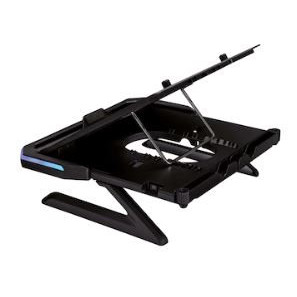 Stand ajustabil pentru laptop gaming SureFire Protus X1, iluminare RGB, NM/ 48842, Negru