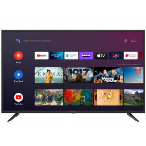 Televizor DLED Tesla NM/58E610BUS, 147 cm, Smart, Android 9, 4k UHD, LED, CI+, Negru