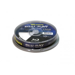 TRAXDATA BD-R BLU-RAY 25GB 4XFF PRINT CAKE*10