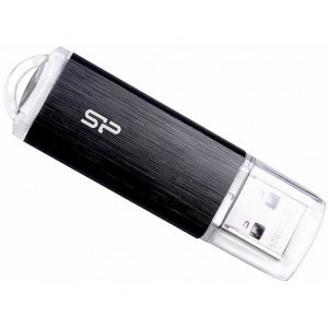 USB Flash Drive Silicon Power, Blaze B02, 3.2, 32GB, NM/ SP032GBUF3B02V1K, Negru
