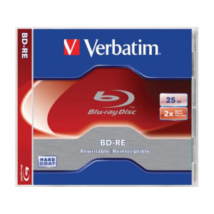 Verbatim BLU RAY REWRITABLE BD-RE 25GB