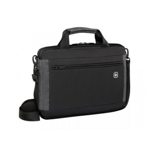 Wenger Incline, 16 inch Laptop Slimcase w/ Tablet Pocket, Black