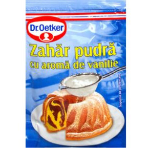 Zahar pudra cu aroma de vanilie Dr. Oetker 25 x 80g, NM22719