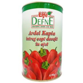 Ardei capia decojiti, in otet, Defne 2.5Kg, NM23227