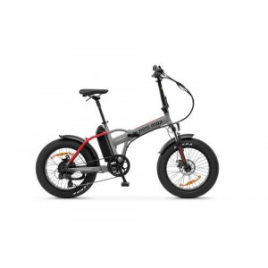 Bicicleta asistata electric Argento Minimax, rosu