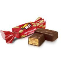 Caramele moi cu arahide invelite in glazura de ciocolata Roshen Candy Nut 1Kg, NM23906
