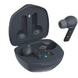 Casti wireless QCY G1, bluetooth 5.2, noise cancelling, baterie 450 mAh, raza de actiune 10m, NM/ G1_G, Gri