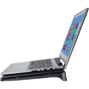 Cooler laptop Trust Azul, 17.3 inch, 2 ventilatoare, iluminare LED, NM/ 20104, Negru