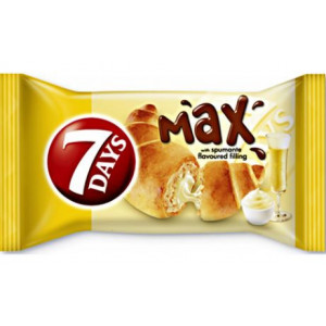 Croissant umplut cu crema cu aroma de vin spumant 7 Days Max, NM23336