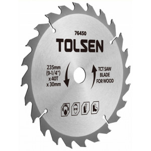 Disc circular cu vidia pentru lemn 355x30x80T