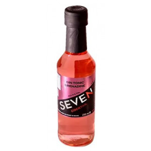Gin tonic Grenadine Seven Cocktail 250ml PET, NM22893