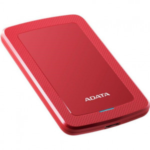 HDD extern Adata HV300 Slim 2 TB, 2.5", USB 3.1, NM/ AHV300-2TU31-CRD, Rosu