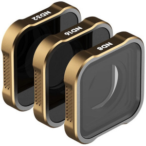 Lentila GoPro PolarPro ND 3-Pack 8/16/32, compatibil cu Hero11 / Hero10 / Hero9, NMAPPRO-005, Auriu