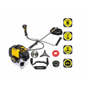 MOTOCOASA GOSPODARUL PROFESIONIST GP-55 - 6 CP, BENZINA 2T, 7 ACCESORII INCLUSE