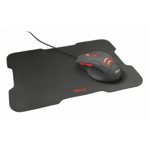 Mouse optic gaming Ziva + mouse pad, iluminare, buton DPI, NM/ 21963, Negru