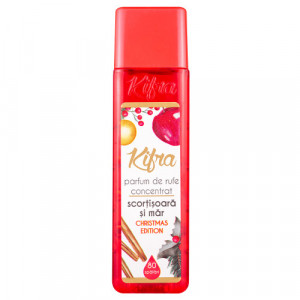 Parfum de rufe concentrat Kifra Mar si Scortisoara, 200 ml, 80 spalari, Rosu