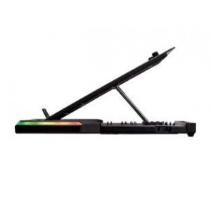 Stand ajustabil pentru laptop gaming SureFire Protus X1, iluminare RGB, NM/ 48842, Negru