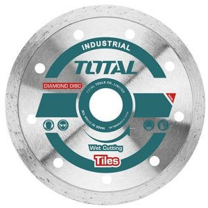 TOTAL - Disc diamantat continuu - ceramica - umed - 115mm