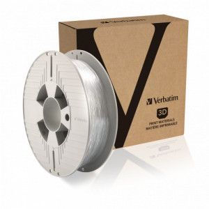 Verbatim 3D PRINTER FILAMENT DURABIO 1.75MM 500G CLEAR