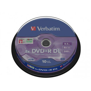 Verbatim DVD+R DOUBLE LAYER 10SPD 8.5GB