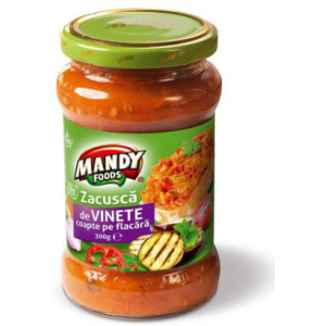 Zacusca de vinete coapte Mandy Foods 300g, NM26314