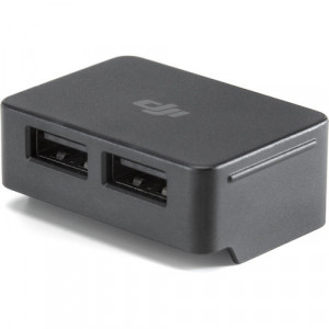 Adaptor USB acumulator DJI Mavic Air 2/2S, 2 baterii, NM/ CP.MA.00000229.01, Negru