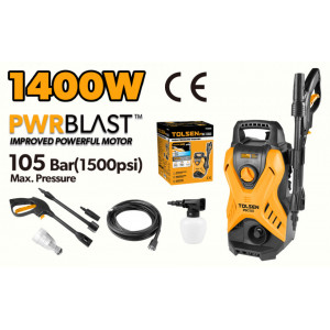 Aparat de spalat cu presiune, 105 bar,1400 w, PwrBlastX