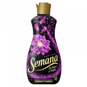 Balsam de rufe superconcentrat Semana Perfumes of Night Purple Rain, 66 spalari, 1.65 L, Mov/Negru
