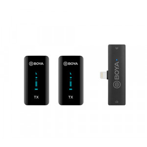 Boya BY-XM6-S4 Digital True-Wireless Dual Microphone, Lightning iOS (2.4 GHz)